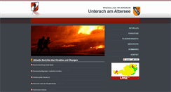 Desktop Screenshot of feuerwehr-unterach.at